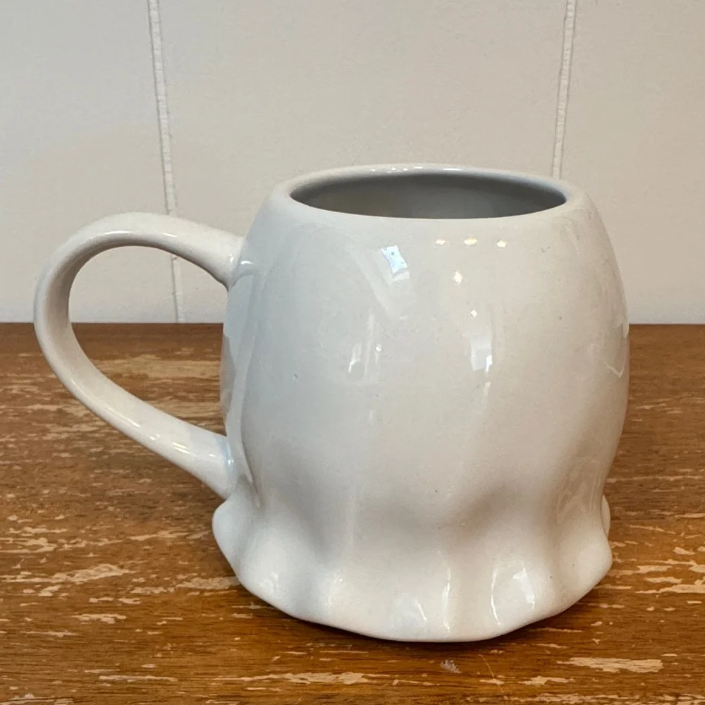 Williams Sonoma Ghostly White Mug